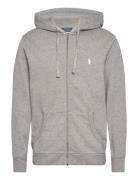 Polo Ralph Lauren Loopback Fleece Full-Zip Hoodie Grå