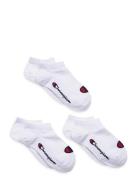 3Pk Sneaker Socks Sockor Strumpor White Champion