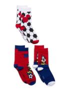 Socks Sockor Strumpor Red Disney