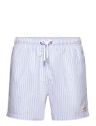 Seersucker Swim Shorts Badshorts Blue GANT