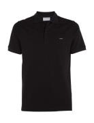 Calvin Klein Stretch Pique Slim Polo Svart