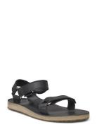 Original Universal Leather Platta Sandaler Black Teva