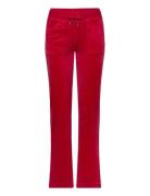 Del Ray Pant Bottoms Trousers Joggers Red Juicy Couture