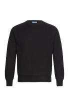 Replay Sweater Regular Planet Powered Svart