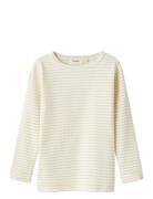 Lil'Atelier Nmflake Ls Slim Top Lil Vit