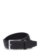 Anderson's Semi Formal Leather Belt Svart