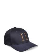 Baseball Cap Suede Ii Accessories Headwear Caps Navy Les Deux