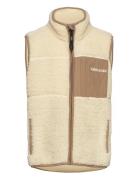 Teddy Fleece Vilads Vest Fodrad Väst Cream Mads Nørgaard