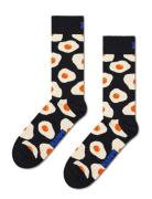 Happy Socks Sunny Side Up Sock Svart