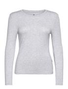 Jbs Of Dk Slim Ls Bamboo Tops T-shirts & Tops Long-sleeved Grey JBS Of...