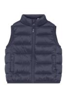 Quilted Gilet Fodrad Väst Navy Mango