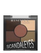 Rimmel Scandal 5 Pan Palette 002 Brixton Brown Nude