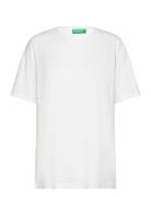 United Colors Of Benetton Short Sleeves T-Shirt Vit