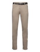 Lindbergh Classic Stretch Chino W. Belt Beige