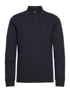 Polo Shirt Tops Polos Long-sleeved Navy Armani Exchange