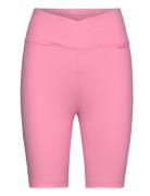 Rupture Rib Bikelenght Sport Shorts Cycling Shorts Pink Johaug