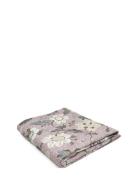 Ceannis Table Cloth 145X250Cm Dusty Pink Flower Linen Rosa