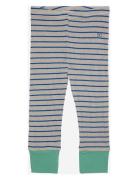 Bobo Choses Baby Stripes Waffle Leggings Blå