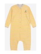 Bobo Choses Baby Stripes Terry Overall Gul