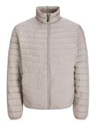 Jack & J S Jjestate Packable Puffer Collar Noos Beige