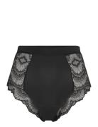 Understatement Underwear Lace Period Highwaist Briefs Svart