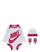 Nike Nike Futura Bodysuit Box Set Rosa