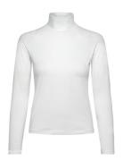 Filippa K Cotton Turtleneck Top Vit