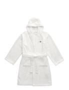 Archive Shield Terry Kids Robe Morgonrock Badrock White GANT