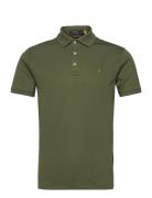 Polo Ralph Lauren Custom Slim Fit Soft Cotton Polo Shirt Grön