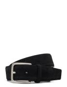 GANT Classic Suede Belt Svart