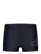 Performance Big Bars Swim Boxer Badshorts Navy Adidas Performance