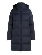 Hw Down Casual Coat Fodrad Rock Navy Tommy Hilfiger