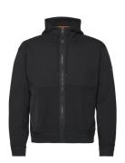 Zebridhood Tops Sweat-shirts & Hoodies Hoodies Black BOSS