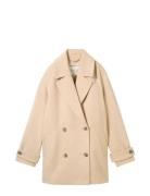 Tom Tailor Short Coat Beige