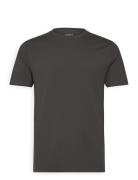 Lindbergh Mens Stretch Crew Neck Tee S/S Grå