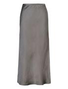 Cc Heart Skyler Mid-Length Skirt Knälång Kjol Grey Coster Copenhagen