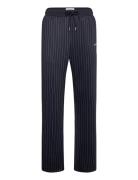 Les Deux Ballier Casual Pinstripe Track Pant Marinblå