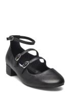 Colleague Sandal Sandal Med Klack Black Steve Madden