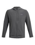 Ua Outrun The Storm Jacket Outerwear Sport Jackets Grey Under Armour