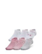 Under Armour Ua Essential No Show 6Pk Rosa