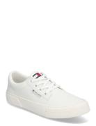 Tjm Vulc. Skate Derby Låga Sneakers White Tommy Hilfiger