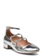 Colleague Sandal Sandal Med Klack Silver Steve Madden