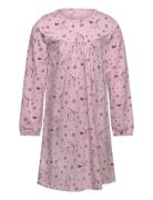 Minymo Nightdress Ls Aop Rosa