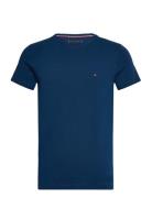 Tommy Hilfiger Stretch Slim Fit Tee Blå