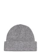 Calvin Klein Thick Embroidery Beanie Grå