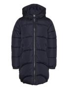 Vmmary Long Coat Girl Fodrad Jacka Navy Vero Moda Girl