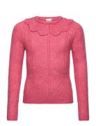 Minymo Pullover Ls Knit Rosa