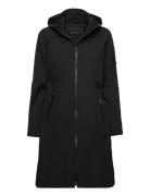 Ilse Jacobsen Long Raincoat Svart