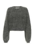 Sabigz Short Pullover Tops Knitwear Jumpers Grey Gestuz