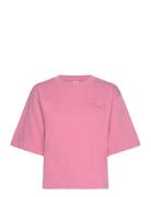 Jian Tops T-shirts & Tops Short-sleeved Pink Baum Und Pferdgarten